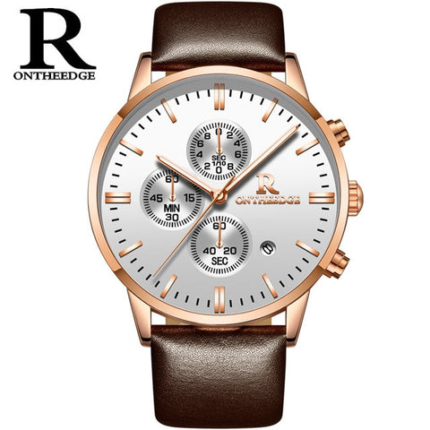 Hot!! Top Luxury Brand Men Watches Chronograph Men Sports Watches Waterproof Full Solid Steel Men Quartz Watch Relogio Masculino