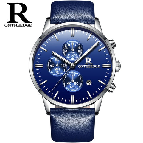Hot!! Top Luxury Brand Men Watches Chronograph Men Sports Watches Waterproof Full Solid Steel Men Quartz Watch Relogio Masculino