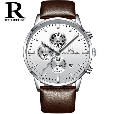 Hot!! Top Luxury Brand Men Watches Chronograph Men Sports Watches Waterproof Full Solid Steel Men Quartz Watch Relogio Masculino