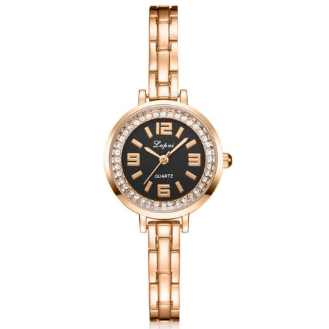 Lvpai Women's Watch Crystal Diamond Bracelet Stainless Steel Quartz Wrist Watch ladies wrist watch women fashion relogio feminin