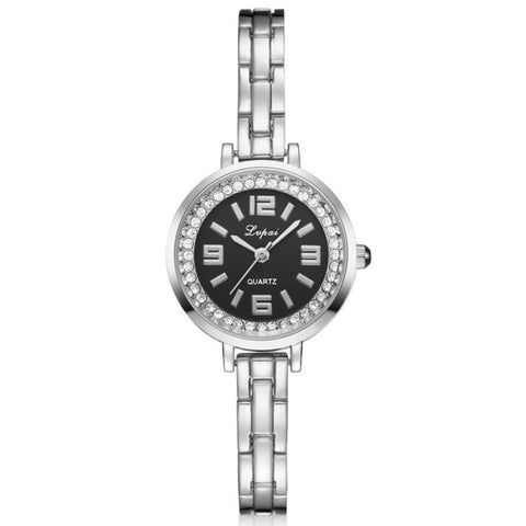 Lvpai Women's Watch Crystal Diamond Bracelet Stainless Steel Quartz Wrist Watch ladies wrist watch women fashion relogio feminin