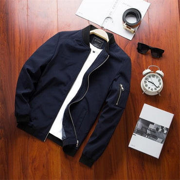 Asstseries New Spring Black Bomber Jacket Men Streetwear Hip Hop Slim Fit Pilot Bomber Jacket Coat Men Jackets Plus Size 4XL