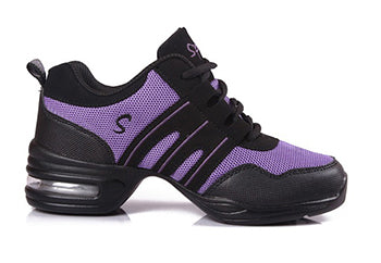 Hot Sale 2018 EU35-42 Sports Feature Soft Outsole Breath Dance Shoes Sneakers For Woman Practice Shoes Modern Dance Jazz Shoes