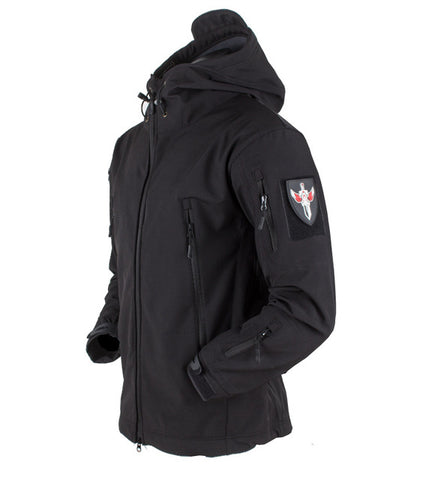 Hunting clothes Outdoor Shark Skin tad v4 Tactical millitary Softshell Jacket Suit Men Waterproof Combat Fleece Jacket male