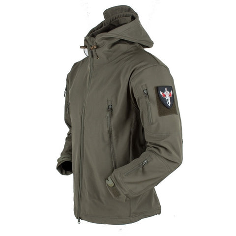 Hunting clothes Outdoor Shark Skin tad v4 Tactical millitary Softshell Jacket Suit Men Waterproof Combat Fleece Jacket male