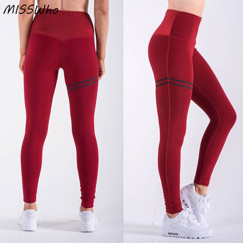 Woman Yoga Pants Gym Leggins High Waist Sport Leggings Women Fitness Yoga Pants Running Pants Calzas Deportivas Mujer Fitness