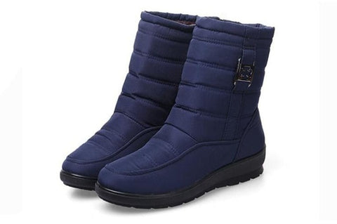 SHIDIWEI Snow Boots 2019 Brand Women Winter Boots Mother Shoes Antiskid Waterproof Flexible Women Fashion Casual Boots Plus Size