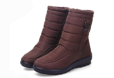 SHIDIWEI Snow Boots 2019 Brand Women Winter Boots Mother Shoes Antiskid Waterproof Flexible Women Fashion Casual Boots Plus Size