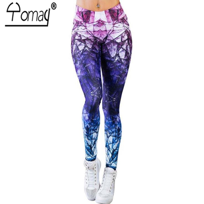 Yomay Yoga Pants Running Tights Women Fitness Leggings Gym Sportswear Quick Dry femme Sports Clothing Training Pants