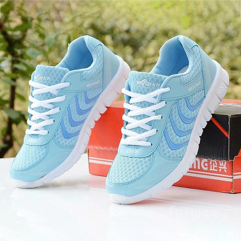Women shoes 2018 New Arrivals fashion tenis feminino light breathable mesh shoes woman casual shoes women sneakers fast delivery