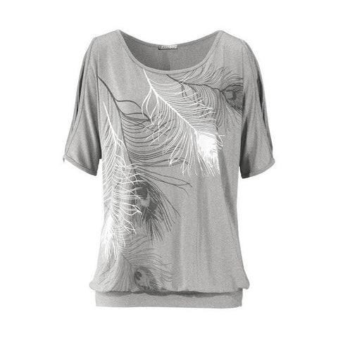 ZSIIBO Slit Sleeve Loose Sleeveless Tank Top Feather Print Women Summer TShirt Girl 2019 Casual O-Neck T Shirts Tops Paris Tower