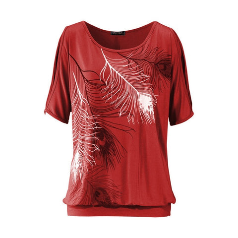 ZSIIBO Slit Sleeve Loose Sleeveless Tank Top Feather Print Women Summer TShirt Girl 2019 Casual O-Neck T Shirts Tops Paris Tower